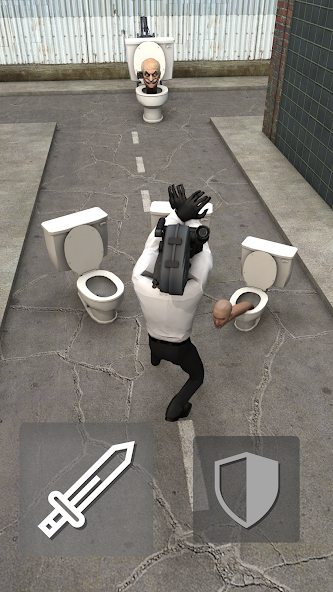 Toilet Fight: Open World 1.3.0 взлом